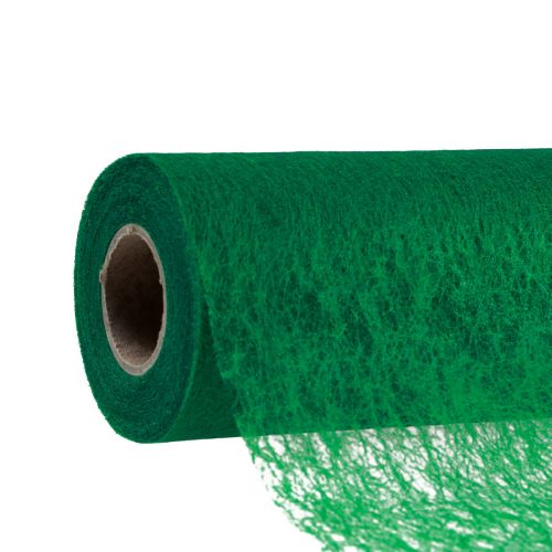 Dekovlies Tischband Deko Vlies Tischläufer Grün 23cm 25m