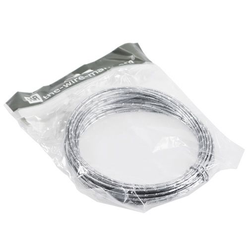 Artikel Diamant Aluminiumdraht Silber 2mm 10m