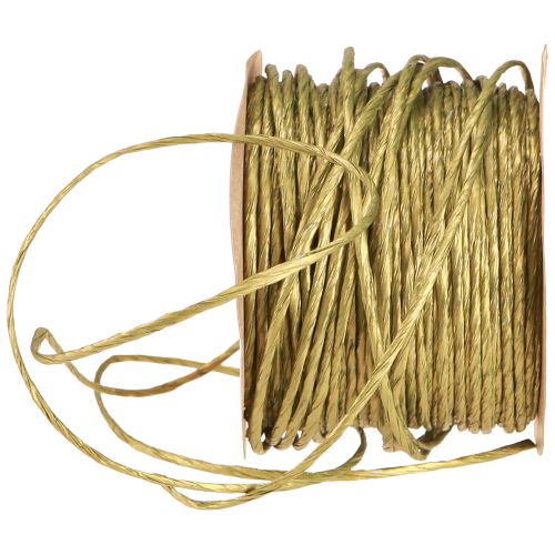 Artikel Draht umwickelt 50m Gold