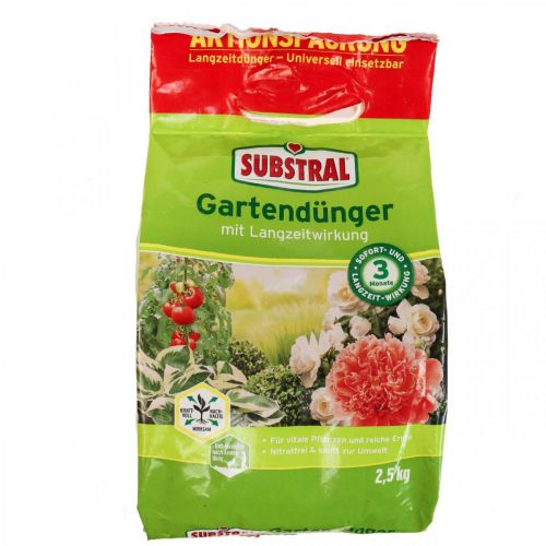 Floristik24 Dünger Substral Gartendünger mit Langzeitwirkung 2,5kg