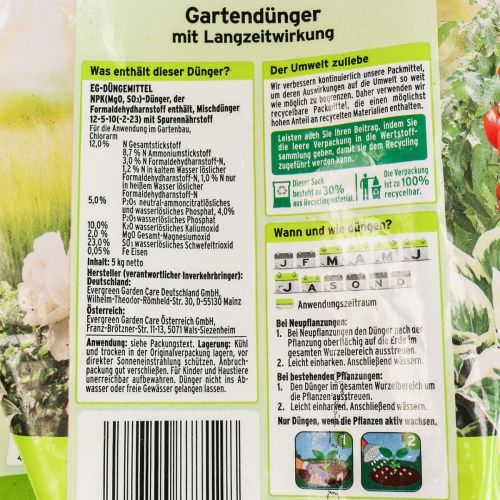 Artikel Dünger Substral Gartendünger Langzeitwirkung Düngemittel 5kg