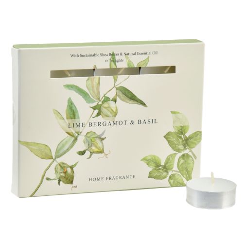 Artikel Duftkerzen Limette Bergamotte Basilikum Ø3,5cm 12 St
