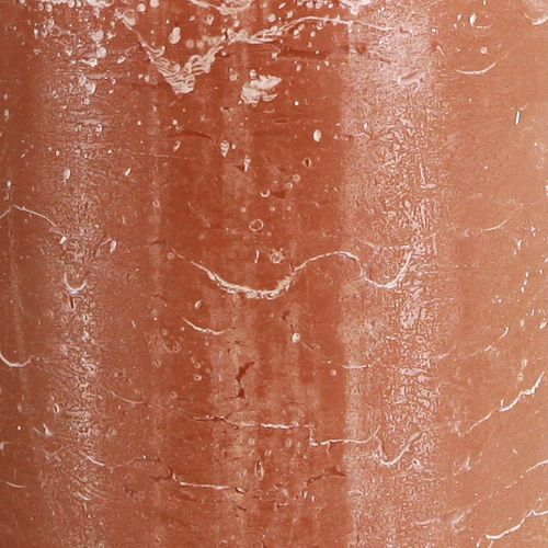 Artikel Durchgefärbte Kerzen Karamell Stumpenkerzen 85×200mm 2 St