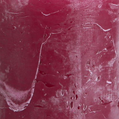 Artikel Durchgefärbte Kerzen Stumpenkerzen Berry 60x100mm 4 St