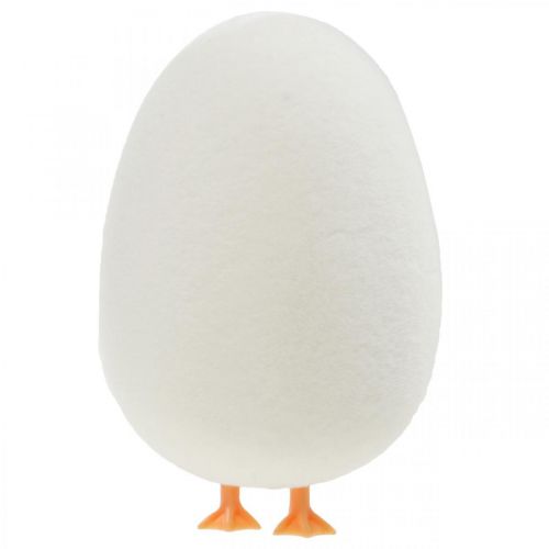 Artikel Deko Ei mit Beinen Ostereier Creme Lustige Osterdeko H13cm 4St