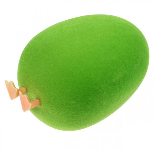 Artikel Ei Osterdeko mit Beinen Osterei Deko Ei Grün H13cm 4 St