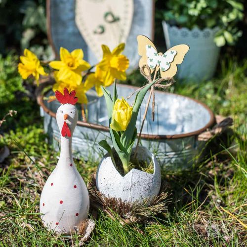 Artikel Ei im Nest Ø11cm H12cm 4 St