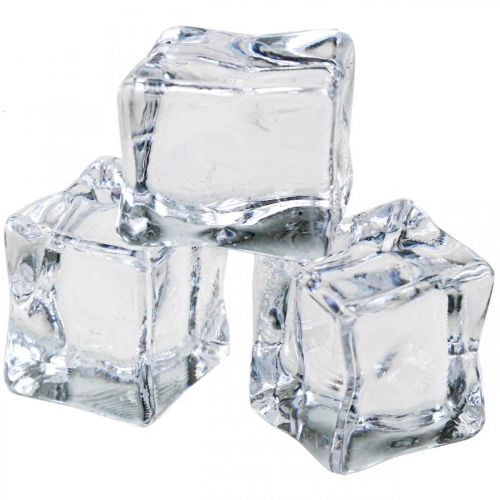 Artikel Künstliche Eiswürfel Deko Eis Transparent 2,5×3×2,5cm 12 St