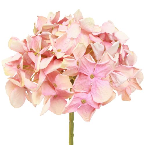 Artikel Elegante Künstliche Hortensie in Pastellrosa 58cm 2St