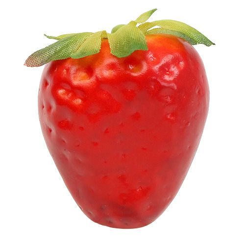 Artikel Erdbeere Rot 5cm im Netz 12St