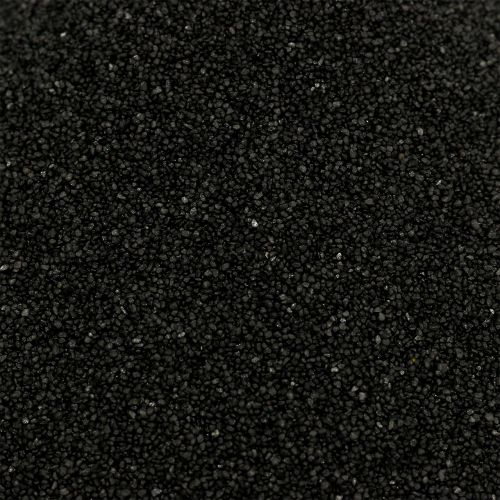 Artikel Farbsand 0,5mm Schwarz 2kg