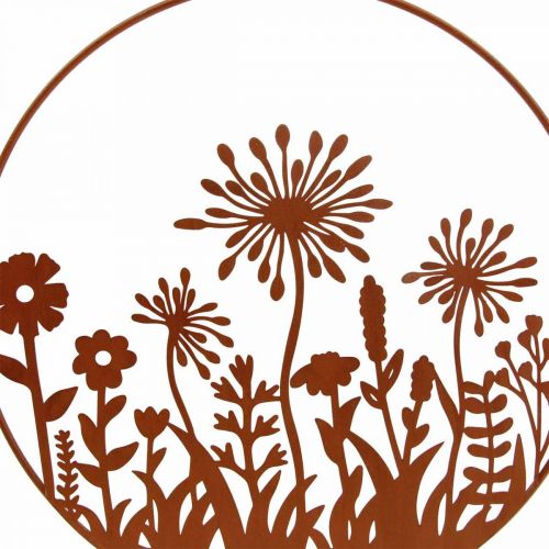 Artikel Fensterdeko Frühling Hängedeko Metall Blumen Deko Ø30cm 2 St