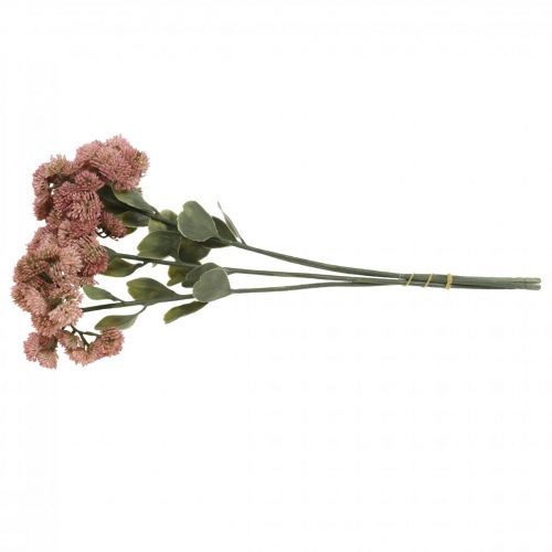 Artikel Fetthenne Rosa Sedum Mauerpfeffer Kunstblumen H48cm 4St