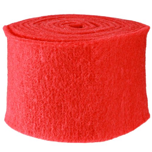 Artikel Filzband 15cm x 5m Rot