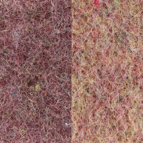 Artikel Filzband Wollband Dekostoff Weinrot Beige 7,5cm 5m