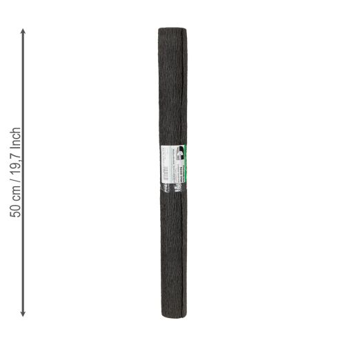 Artikel Floristen-Krepppapier Schwarz 50x250cm