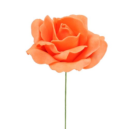 Artikel Foam-Rose Ø 6cm Orange 27 St