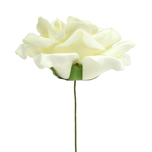 Artikel Foam Rosen Creme Ø15cm 4 St