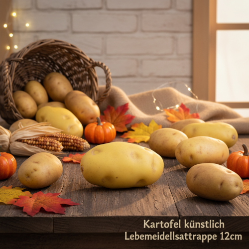 Kartoffel künstlich Lebensmittelattrappe 12cm | Floristik24.de
