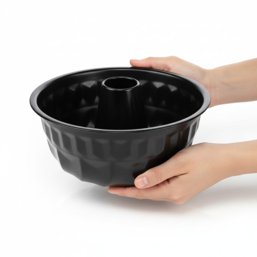 Artikel Küchendeko Schwarz Kuchenform Gugelhupf Metall Ø23cm