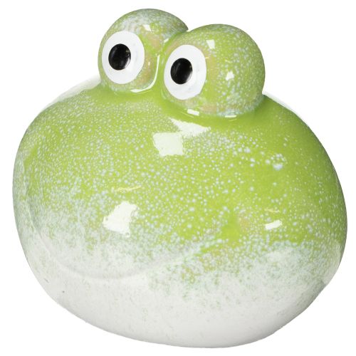 Artikel Deko Frosch Tierfigur aus Keramik für Wohnzimmer Deko und Schreibtischgestaltung 10cm 4St