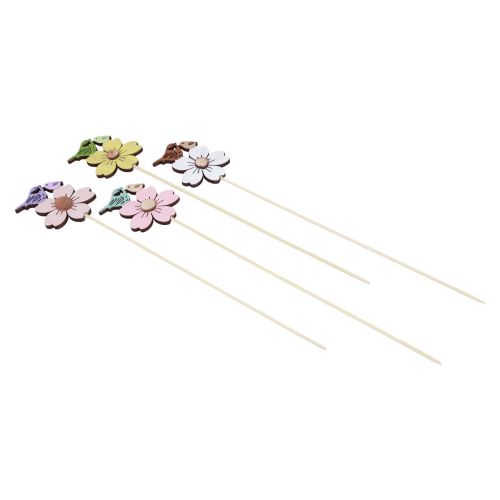 Artikel Frühlingsdeko Blumenstecker Holz Vogel Deko 8×6cm 12 St