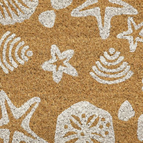 Artikel Fußmatte Muscheln Seesterne Fußabtreter Kokos 58×38cm