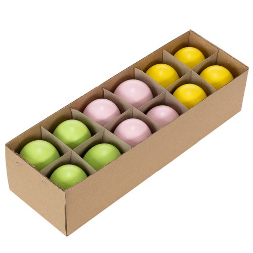 Ostereier Dekoration Echte Gänseeier für frühlingshafte Zimmergestaltung 8cm 10St | Floristik24.de
