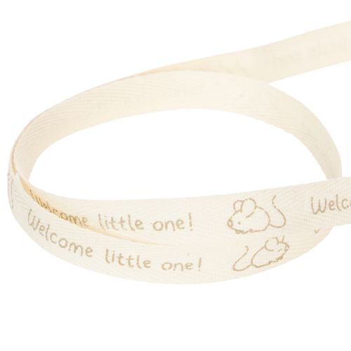 Geschenkband Mäuschen Dekoband Geburt Taufe 15mm 20m | Floristik24.de