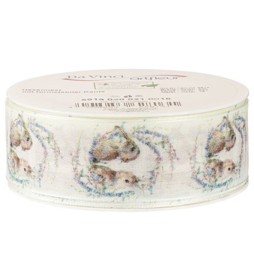 Artikel Geschenkband Ostern Schleifenband Hasen 40mm 18m