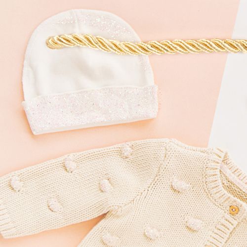 Geschenktüten Baby Mädchen Geschenktaschen Geburt 23×18cm 2St | Floristik24.de