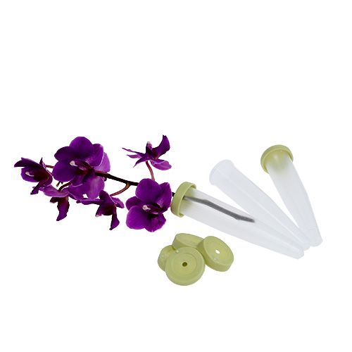 Gesteckröhrchen 7,5 x 1,5cm 100 St