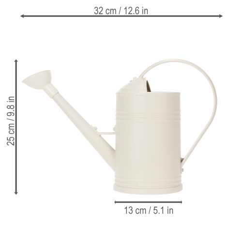 Artikel Gießkanne mit abnehmbarem Brausekopf Ideal für Zimmerpflanzen und Balkone 32cm
