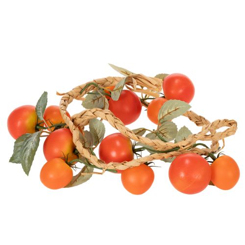 Tomaten Girlande Kunstpflanze Dekorative Rebe naturgetreue Wohnzimmer Deko 135cm | Floristik24.de