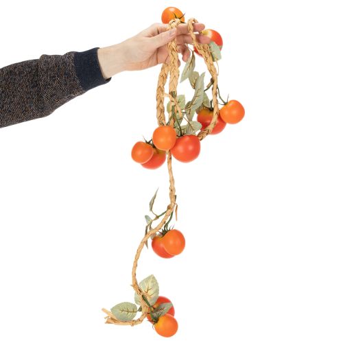 Tomaten Girlande Kunstpflanze Dekorative Rebe naturgetreue Wohnzimmer Deko 135cm | Floristik24.de