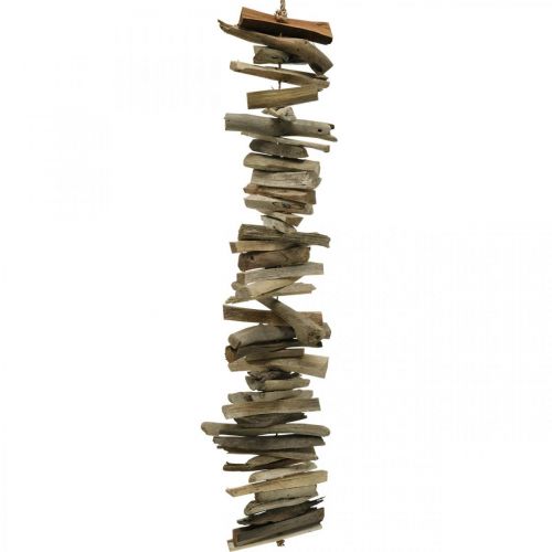 Treibholz Girlande Natur Maritime Deko zum Aufhängen 50cm