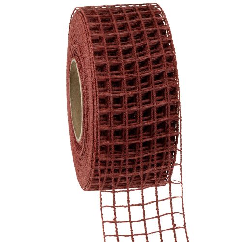 Gitterband 4,5cm x 10m Bordeaux