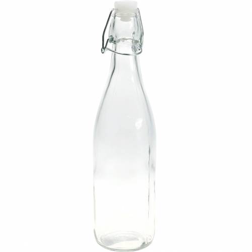 Artikel Deko-Flasche Flaschenvase Glas Kerzenhalter H27cm 2St