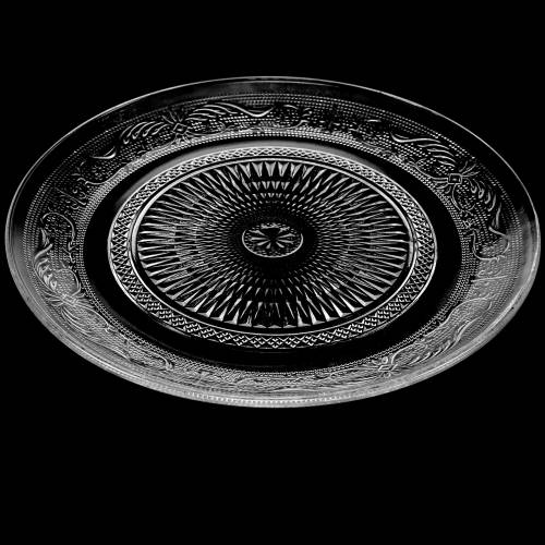 Artikel Glasteller Antik Ø25,5cm H2cm 6St