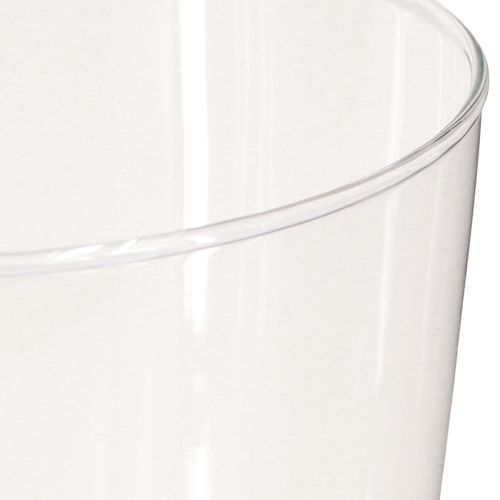 Artikel Glasvase Konisch Blumenvase Transparent Ø10cm H20cm