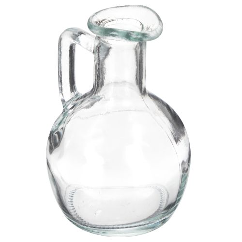 Floristik24 Mini Vase Wasserkrug mit Henkel für den Esstisch zuhause dekorativ und funktional 12cm 6St