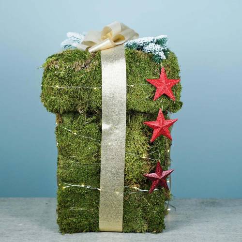 Artikel Glitterstern Rot- Mix 9,5/5cm 18 St