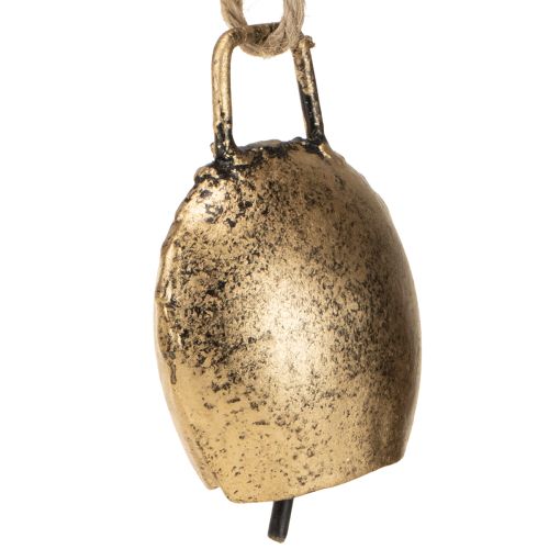 Artikel Glocken Christbaumschmuck Metall Vintage Gold 5cm 8 St