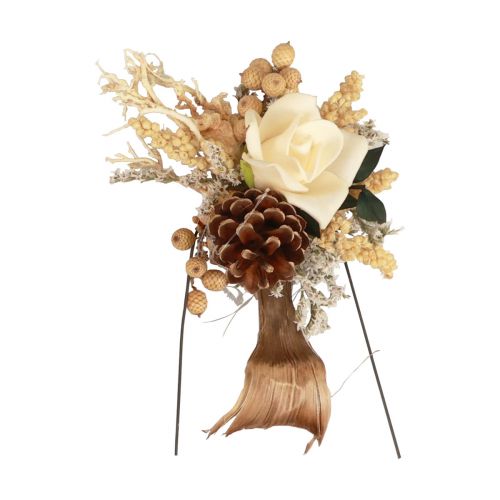 Artikel Grabgestecke Beigaben Trauergesteck 4-fach sortiert 28 St