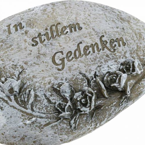 Artikel Grabschmuck Stein Spruch „Wir vermissen Dich“ 11cm 4 St