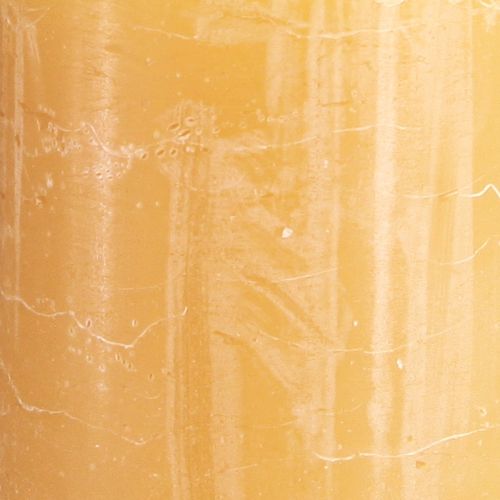Artikel Große Kerzen in Honig Stumpenkerzen 85mmx200mm 2 St