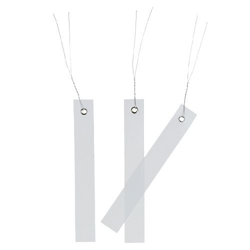 Hänge-Etiketten Weiß 20mm x 140mm 250St