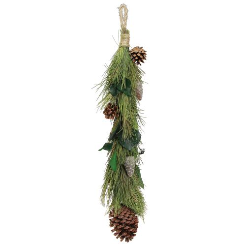 Floristik24 Hängedeko Weihnachten Kiefer Eukalyptus Zapfen L60cm