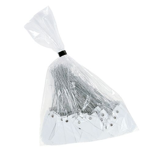 Artikel Hängeetiketten Weiß 18mm x 60mm 250 St