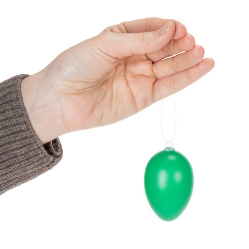 Artikel Ostereier Anhänger für Frühjahrsdekoration Haus oder Garten Bunte Dekorationsartikel 6cm 24St